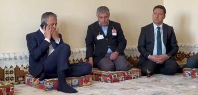 Başkan Erdoğan'dan şehit babasına taziyede bulundu! Bakan Yerlikaya da şehidimizin evine gitti
