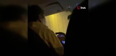 Bir taksici m&uuml;şteri atışması daha! Pişkin taksici yolcuları yarı yolda indirdi...