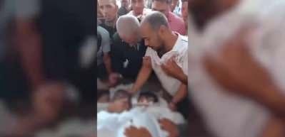 Bu acıya y&uuml;rek dayanmaz! 3 oğlunu kaybetti, o anlar viral oldu