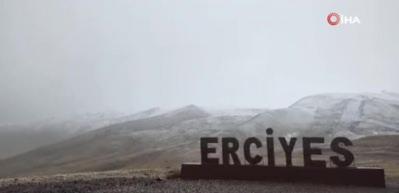 Erciyes'te kar kalınlığı 30 santimi buldu