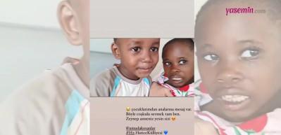 Gamze &Ouml;z&ccedil;elik'ten dikkat &ccedil;eken paylaşım! "&Ccedil;ocuklarımdan analarına mesaj var"