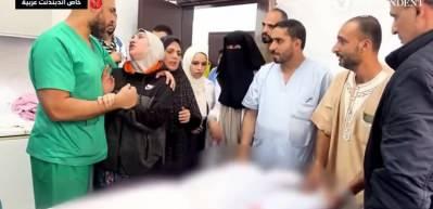 Gazze'de y&uuml;rek yakan olay! Sedyede oğlunun cansız bedenini g&ouml;ren doktor baba yıkıldı