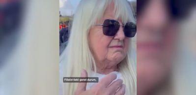 76 yaşındaki İngiliz kadından Gazze yorumu: &Ccedil;arkları harekete ge&ccedil;iren İngiltere