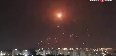 İsrail' saldırılarına gece boyu devam etti