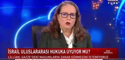 İsrailli B&uuml;y&uuml;kel&ccedil;iye canlı yayında fosfor bombası sorusu! B&ouml;yle ka&ccedil;ış g&ouml;r&uuml;lmedi