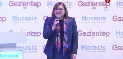 Gaziantep Belediye Başkanı Şahin, HORASIS K&uuml;resel Toplantısı'nda konuştu