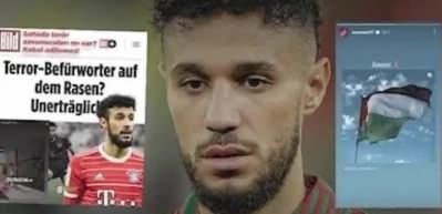 Bayern M&uuml;nih İsrail lobisine karşı geldi!  Filistin paylaşımı yapan  oyuncusuna sahip &ccedil;ıktı