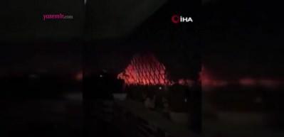 D&uuml;nyayı ayağa kaldıran Gazze'deki hastane saldırısının g&ouml;r&uuml;nt&uuml;leri ortaya &ccedil;ıktı!