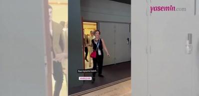 Hande Er&ccedil;el'in toplantı tarzı g&uuml;ndem oldu! Elbisesinin değeri...