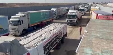 İsrail inadından vazge&ccedil;ti! Refah Sınır Kapısı a&ccedil;ıldı...