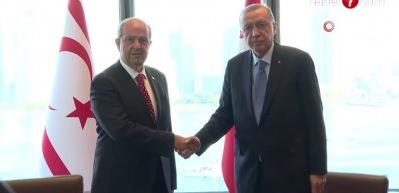 KKTC Cumhurbaşkanı Tatar 'Barış ve İstikrarın anahtarıyız' dedi