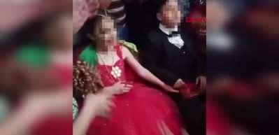 K&uuml;&ccedil;&uuml;k yaşta nişanlandırmaya g&ouml;zaltı geldi! 