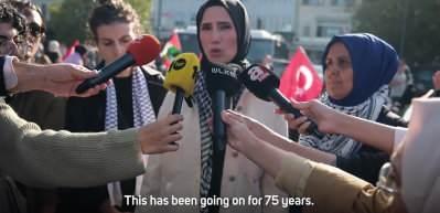 S&uuml;meyye Erdoğan Bayraktar'dan &ccedil;ağrı: Bu trajediye karşı seslerini y&uuml;kseltmeye &ccedil;ağırıyoruz