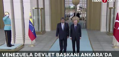 T&uuml;rkiye Venezuela'ya tam destek vererek "Yanınızdayız!" a&ccedil;ıklaması yaptı...