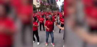 CHP&rsquo;li belediyeden rezalet! Gazze&rsquo;de soykırım varken Arap&ccedil;a şarkıyla dans ettiler