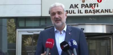 AK Parti İstanbul İl Başkanı Kabaktepe&rsquo;den İstanbullulara &ccedil;ağrı