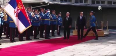 Bakan G&uuml;ler, Sırbistan'da ikili g&ouml;r&uuml;şmeler ger&ccedil;ekleştirdi...