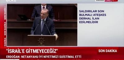 Başkan Erdoğan "Derhal ateşkes sağlanmalı eller tetikten &ccedil;ekilmelidir'dedi