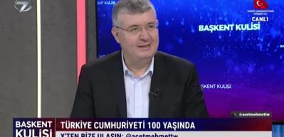 Ey&uuml;p Kadri İnan Cumhuriyet mesajı