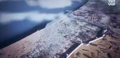 Film değil ger&ccedil;ek! Şu an d&uuml;nyanın g&ouml;z&uuml; &ouml;n&uuml;nde olanın resmini TRT b&ouml;yle canlandırdı