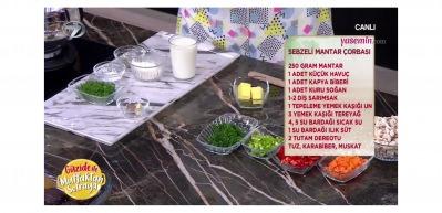 G&uuml;zzide Mertcan'dan enfes kremalı mantar &ccedil;orbası tarifi! Şifa deposu mantar &ccedil;orbası