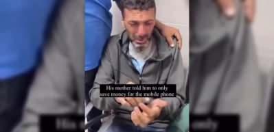 Katil İsrail, karısı ve oğlunu katletmişti! Gazzeli baba, ailesiyle arasında ge&ccedil;en son konuşmayı anlattı!