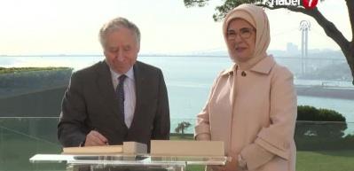 Emine Erdoğan, BM Karayolu G&uuml;venliği &Ouml;zel Temsilcisi Todt ile g&ouml;r&uuml;şt&uuml;