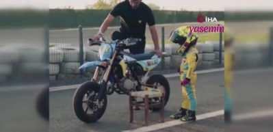 Kenan Sofuoğlu'nun 4 yaşındaki oğlu Zayn korkuttu! Y&uuml;reklerin ağza geldiği an