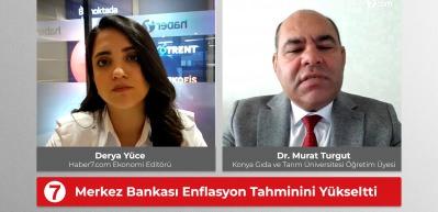 Merkez Bankası enflasyon tahminini y&uuml;kseltti