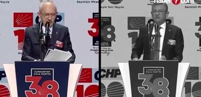 &Ouml;zg&uuml;r &Ouml;zel ve Kılı&ccedil;daroğlu kurultaydaki konuşmasında Demirtaş'a selam verdi