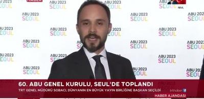 TRT Genel M&uuml;d&uuml;r&uuml; Sobacı, Asya Pasifik Yayın Birliği başkanı se&ccedil;ildi!