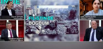 Tunuslu şarkıcının Filistin şarkısı stüdyodakileri canlı yayında gözyaşlarına boğdu!