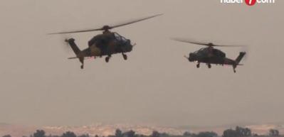 Nijerya'ya ihra&ccedil; edilen taarruz helikopteri ATAK ilk kez g&ouml;r&uuml;nt&uuml;lendi...