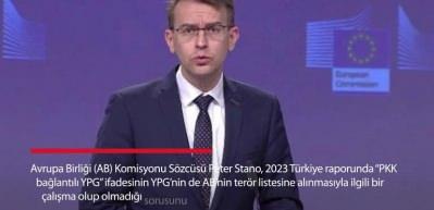 AB'den ter&ouml;r &ouml;rg&uuml;t&uuml; YPG a&ccedil;ıklaması