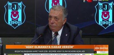 Ahmet Nur &Ccedil;ebi helallik isteyerek veda etti! İşte &Ccedil;ebi'nin &ccedil;arpıcı a&ccedil;ıklamaları... 