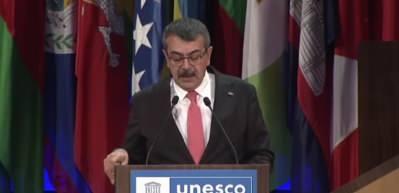 Bakan Tekin'den UNESCO'da Gazze &ccedil;ağrısı: Saldırılar sona ermeli!