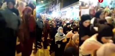 Faslılar Filistinlilerin yanında! İsrail'i protesto i&ccedil;in meydanlara indiler