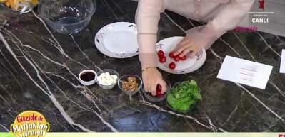 Fesleğenli kahvaltı salatası nasıl yapılır? Hem göze hem damağa hitap eden kahvaltı salatası
