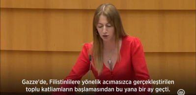 Gazze'deki soykırım AP'yi karşıtırdı: Sizin silahlarınızla işleniyor
