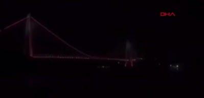 Yavuz Sultan Selim K&ouml;pr&uuml;s&uuml;'ne yıldırım d&uuml;şt&uuml;! iddiası yalanlandı! 