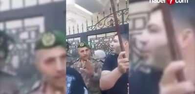 L&uuml;bnanlılar Filistinlilere destek olmak i&ccedil;in meydanlara indi