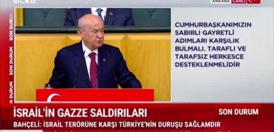 MHP lideri geleceğin  y&uuml;kselene g&uuml;c&uuml; T&uuml;rk kuşağı'dır diyerek T&uuml;rk Devletleri teşkilatına mesaj g&ouml;nderdi