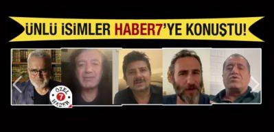Sanat&ccedil;ılar siyonist İsrail'in zulm&uuml;ne sessiz kalmadı: İşte Haber7.com&rsquo;a konuşan &uuml;nl&uuml; isimlerin a&ccedil;ıklamaları