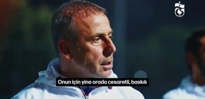 Trabzonspor, Fenerbah&ccedil;e galibiyetinin hikayesini paylaştı