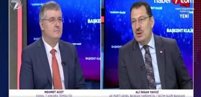 AK Partili Ali İhsan Yavuz'dan Ak Parti İBB adayı a&ccedil;ıklaması