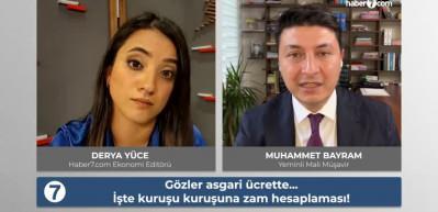 G&ouml;zler asgari &uuml;crette! işte zam hesaplaması