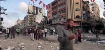 Siyonist İsrail masumlara &ccedil;arpraz ateş uyguluyor! 