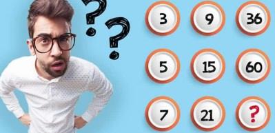 Matematik becerinizi g&ouml;sterin #5: G&ouml;rseldeki &ouml;r&uuml;nt&uuml;y&uuml; &ccedil;&ouml;zerek soru işaretli yere gelecek olan sayıyı 15 saniye i&ccedil;erisinde bulabilir misiniz?