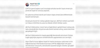  &Ouml;zg&uuml;r &Ouml;zel'in akıl dışı a&ccedil;ıklamalarına AK Parti'den tepki geldi! "Hayali bir senaryo peşinde!"...