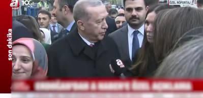 AK Parti'nin İstanbul adayı kim olacak? Herkesin merak ettiği soruya Cumhurbaşkanı Erdoğan cevap verdi...